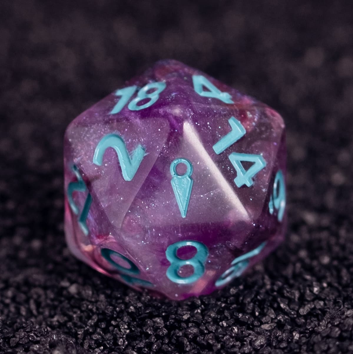 Mysterious Stranger D20 showing the Questing Tools dagger mark