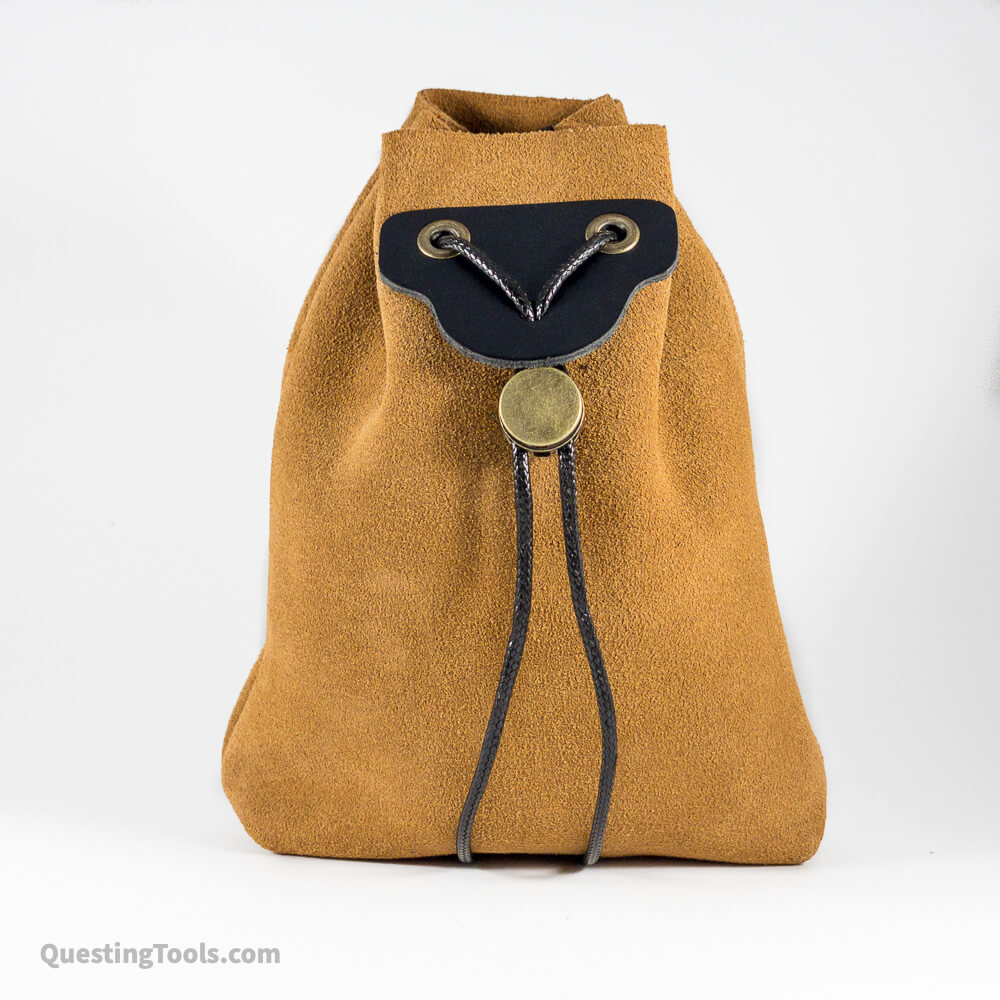 Large Leather Dice Pouch
